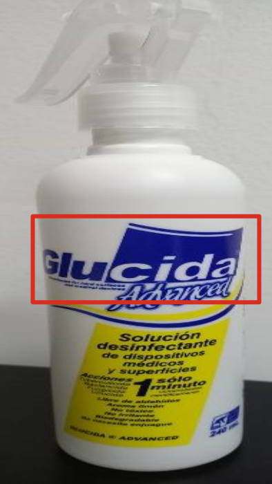 IMAGEN TOMADA ALERTA SEGURIDAD INVIMA: GLUCIDA ADVANCE